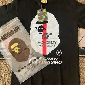 Bape tee x GT / Size M